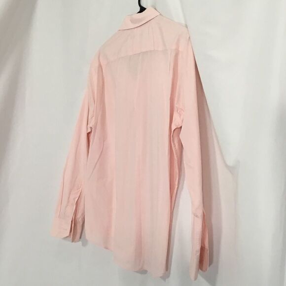 DKNY Cotton Slim Fit Striped Button Down (H9) - Picture 4 of 6